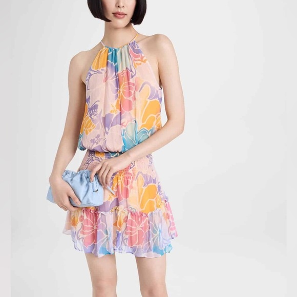 Ramy Brook Dresses & Skirts - Ramy Brook Kourtney Smocked Floral Dress